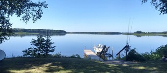 New! Lakefront Home near Alpena Includes Kayaks and a Fishing Boat Sleeps upto 6