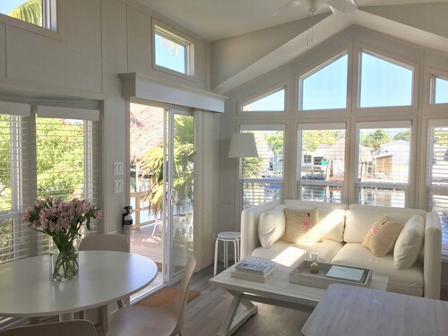 Waterfront Tiny Home w/ Pool, Beach, Dock, Kayaks