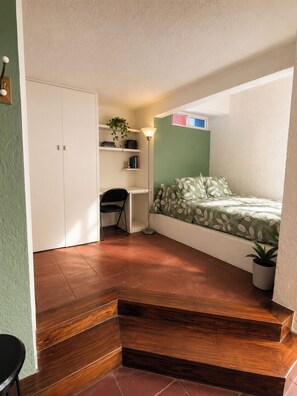 1 bedroom, free WiFi, bed sheets - Loft 15-min walk to Banorte Stadium (Ciudad de México)