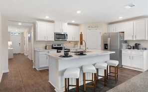 Private kitchen - Modern Coastal Retreat w/ Pergola & Fenced Yard (Palm Coast)