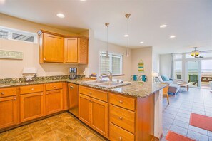 Interior - Beachfront Home w/ Hot Tub | Sleeps 9 | Dogs OK (Ocean Shores)