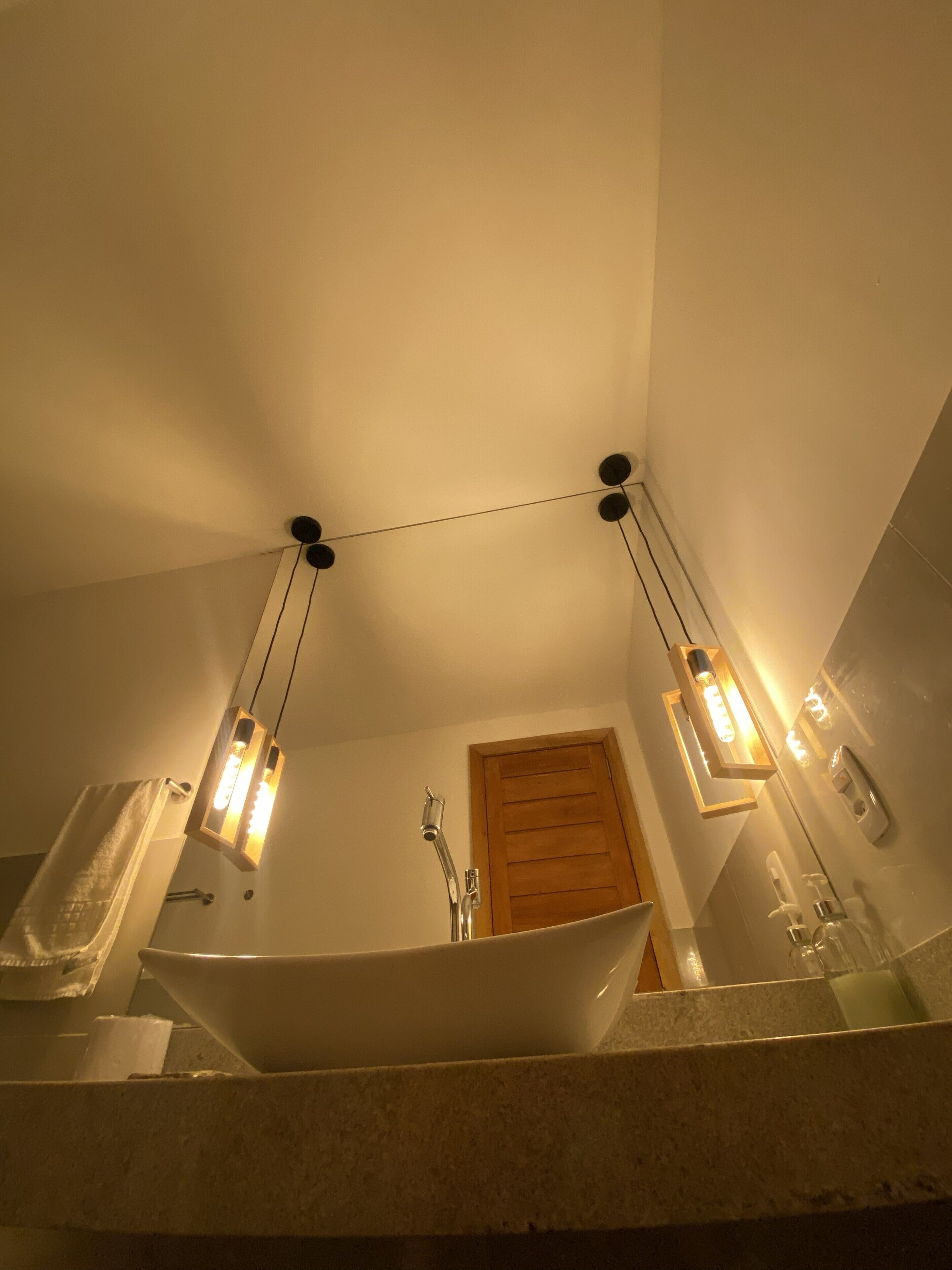 Chocolate Suite | Bathroom | Shower, bidet, towels, soap
