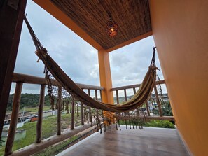 Superior Suite, Multiple Beds, Balcony, Beach View | Terrace/patio - Casa Ilhéus Pousada (Ilheus)