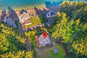 Exterior - Hood Canal Views | Deck | Fire Pit | Dogs OK (Brinnon)