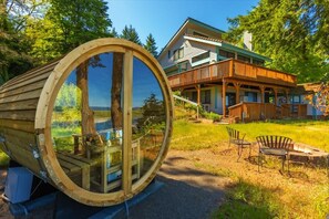 Exterior - 4BR Waterfront Home | Sauna | Dock | Firepit (Brinnon)