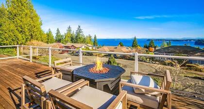 Port Ludlow Water View Home | 30+ Day Stay