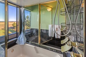 Een douche, een haardroger