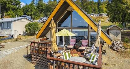 Beautifully Remodeled Beach Front A-Frame
