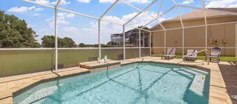 Gorgeous 3BR/2BA Saltwater Pool on Rivard Public Gold Course