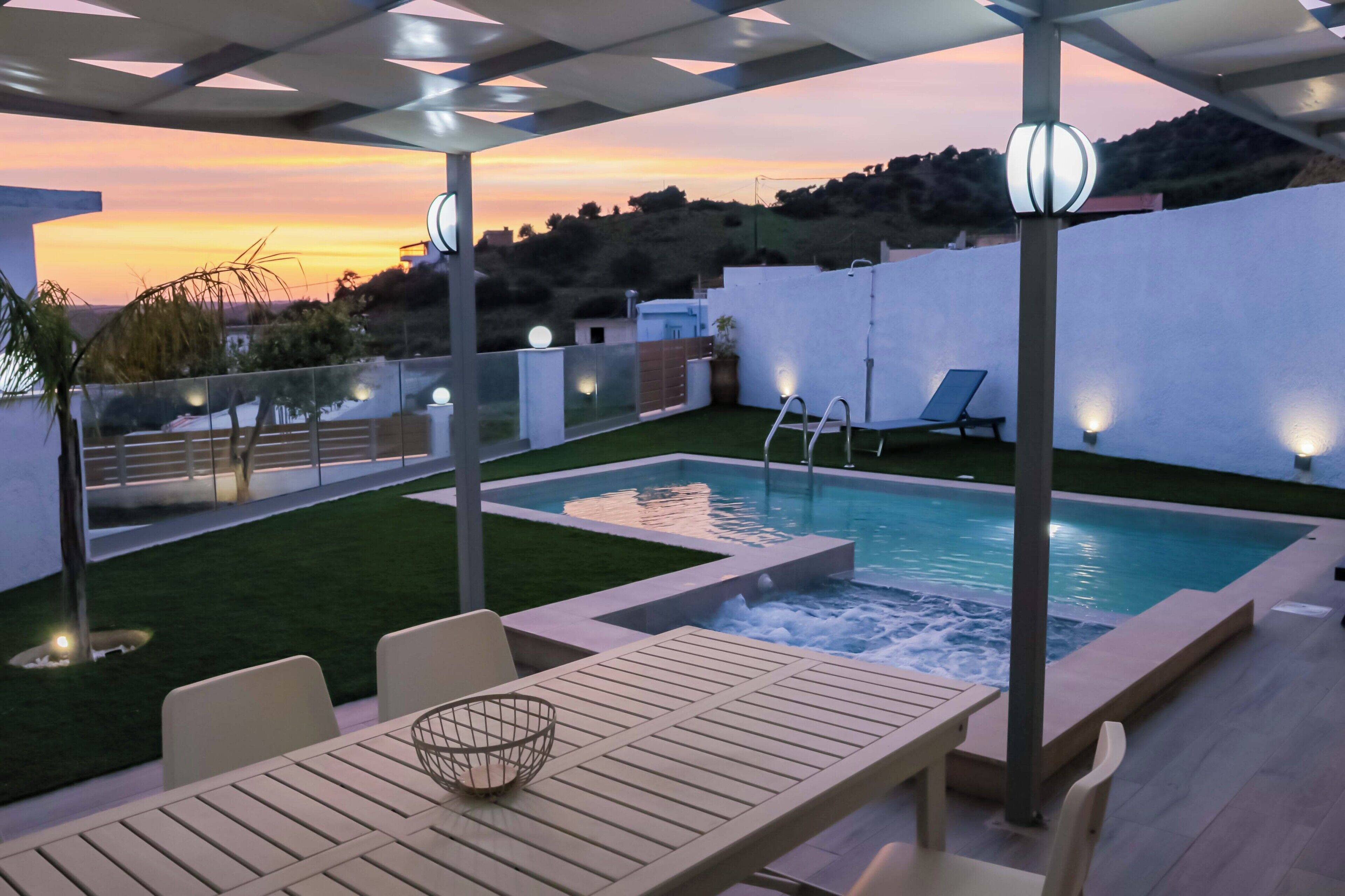 Villa, Bay View | Pool | Seasonal outdoor pool, open 9:00 AM to 9:00 PM, pool loungers