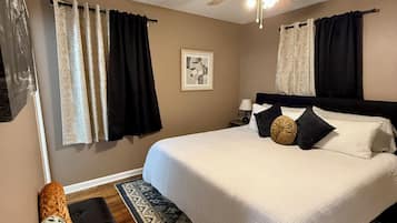 3 chambres, fer et planche à repasser, Wi-Fi, draps fournis