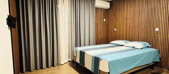 Cozy 1-bedroom studio in peaceful Papeete with AC