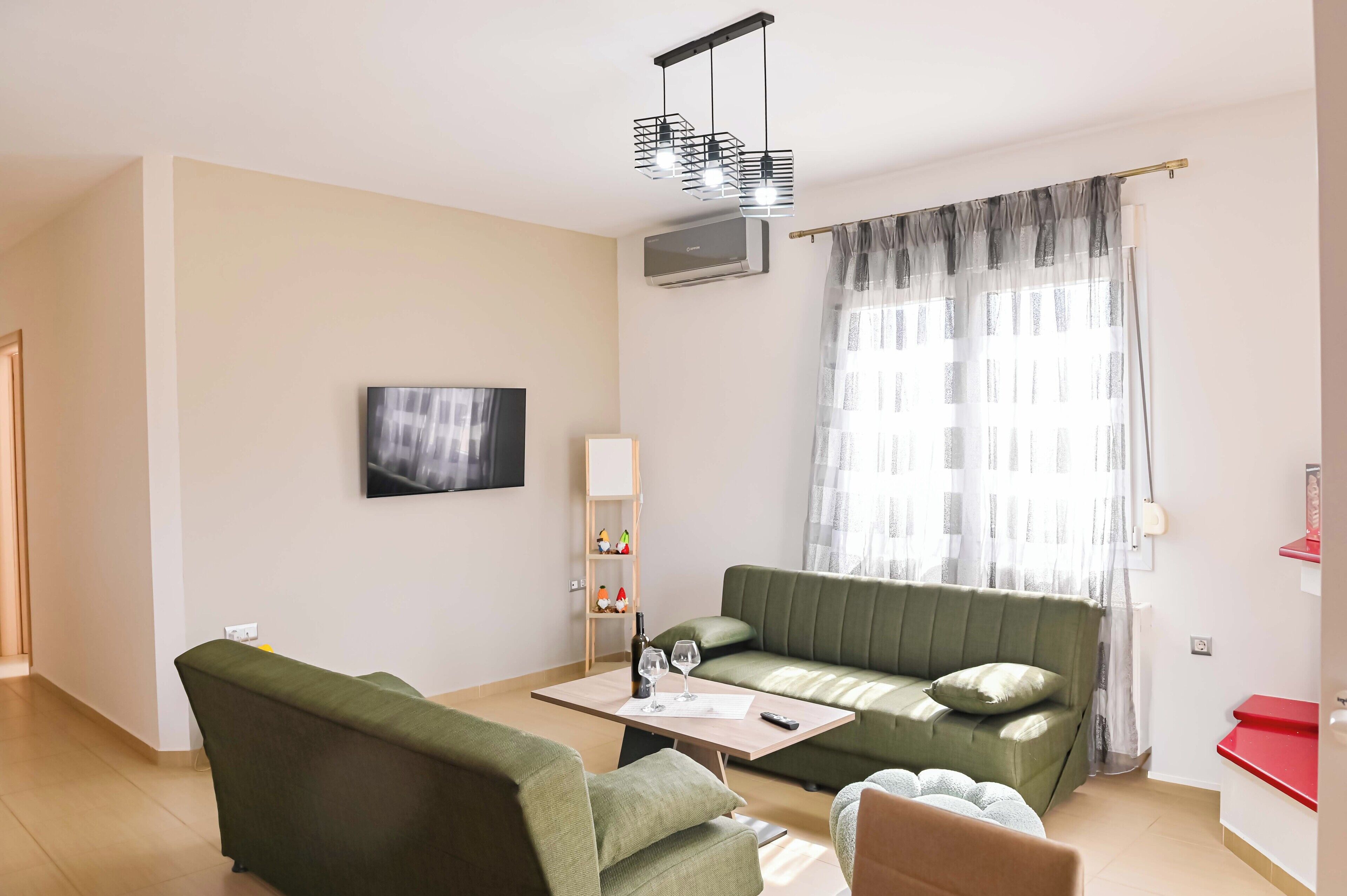 Appartement, uitzicht op bergen | Woonruimte | Smart-tv