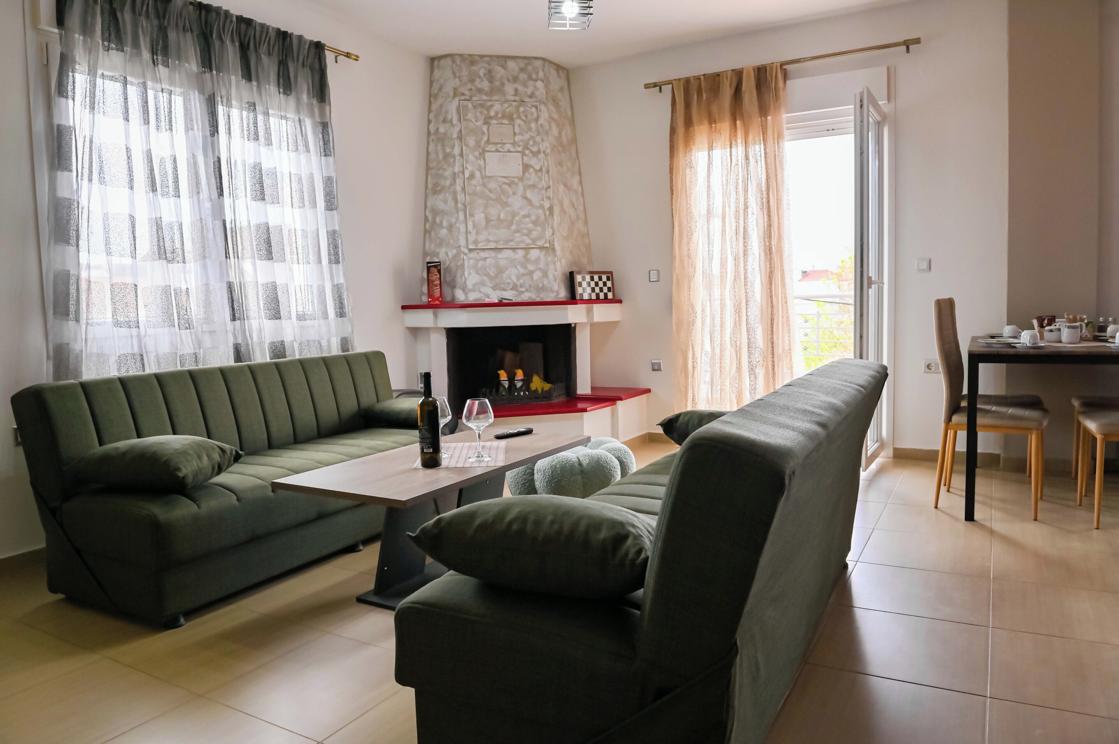 Apartment, Mountain View | Living area | Smart TV