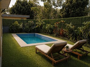Pool - Rare Aura Villa Luxury 4BR Pool Stay Near Airport (Bengaluru)