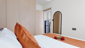 1 間睡房、熨斗/熨衫板、Wi-Fi、床單