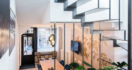 House - Urban decor gîte, La Luciole, ideally located in the heart of the Ardennes,