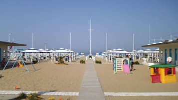 On the beach