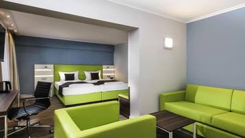 Desk, iron/ironing board, free WiFi, bed sheets