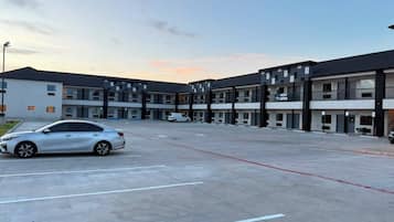 Front of property – evening/night