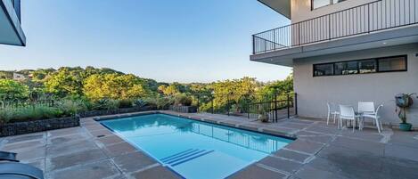 Shared Dormitory, 2 Bedrooms, Balcony, Garden View | Pool | Outdoor pool