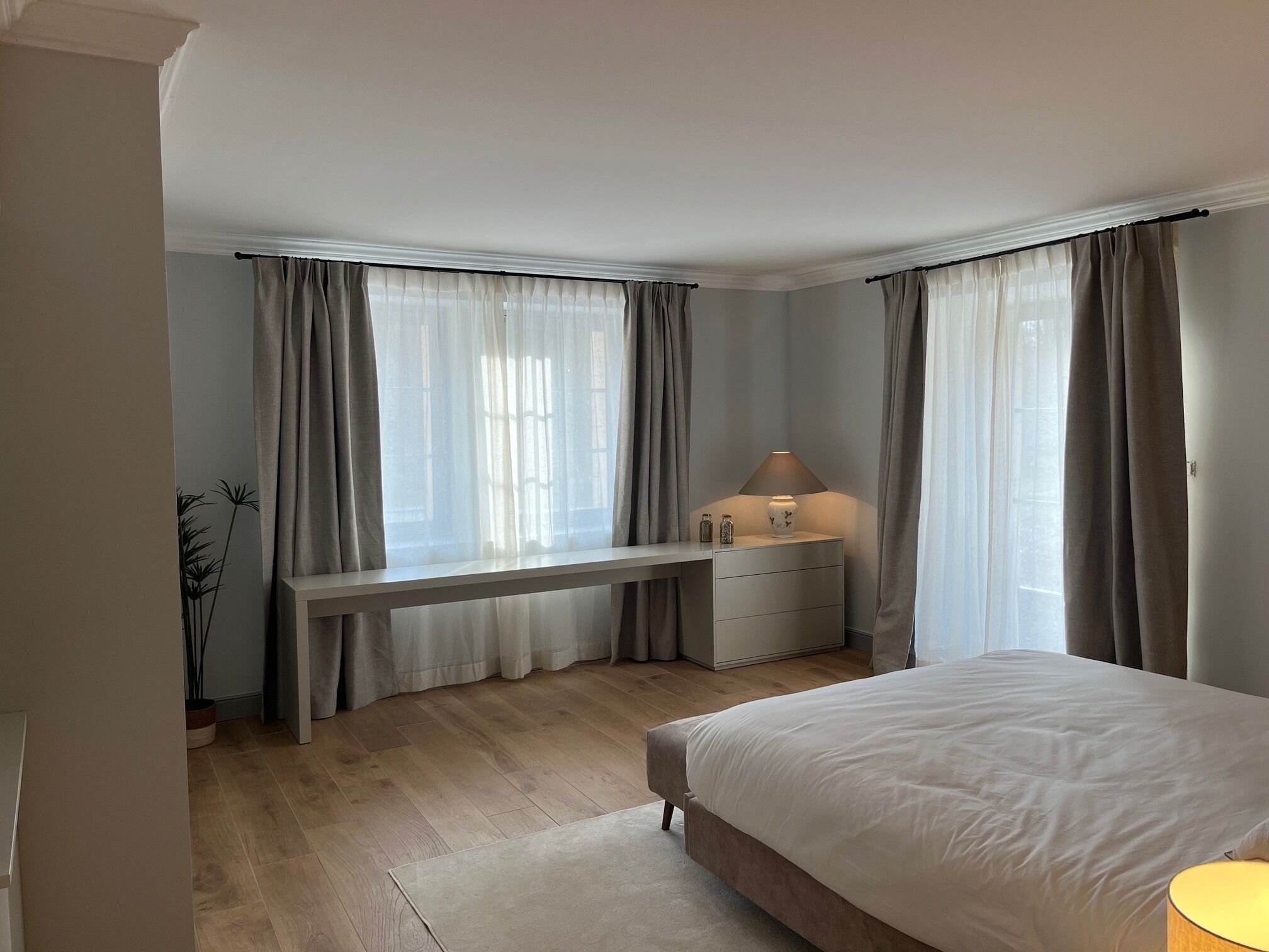 Chambre Double Luxe, vue parc | Rideaux occultants, chambres insonorisées, fer et planche à repasser