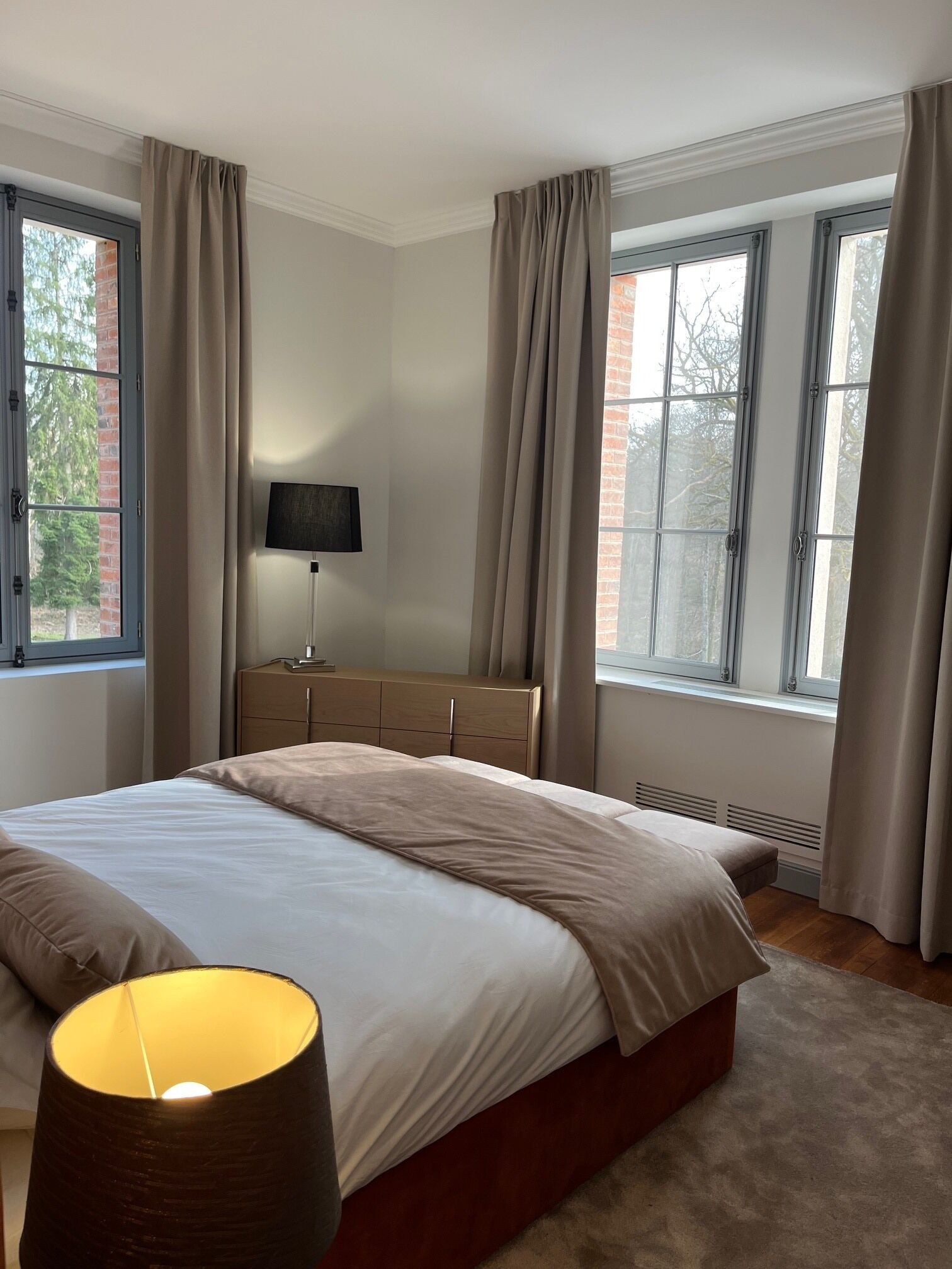 Deluxe Double Room, Park View | Blackout curtains, soundproofing, iron/ironing board, free WiFi