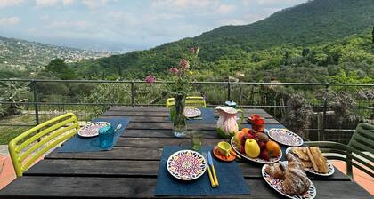 Stunning home in San Lorenzo della Cost with house a panoramic view