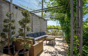 Terrace/patio - Stunning apartment in Kotor with WiFi (Kotor)