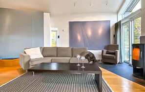 Fernseher, Kamin