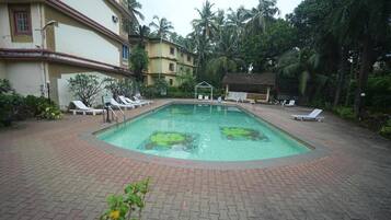 Apartment, Balcony, Courtyard View | Pool