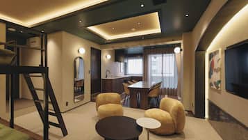 Estudio Deluxe | Escritorio, cortinas opacas, tabla de planchar con plancha y wifi gratis