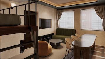Superior Studio | Desk, blackout curtains, iron/ironing board, free WiFi