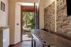 Terrace/patio - HYDROMASSAGE BATHTUB-AGRITURISMO FATTORIA LA PIEVE-COTTAGE OLIVO 8 km from Pisa (calci)
