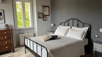 Kamar Double Comfort, Bebas Asap Rokok, pemandangan halaman | Wi-Fi gratis
