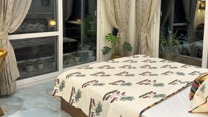 Apartemen, balkon, pemandangan gunung | Wi-Fi gratis