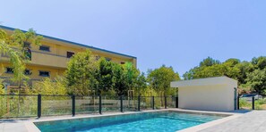 Pool - Apartment garden 6 guests, beach nearby (Bormes-les-Mimosas)