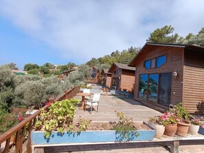 Deluxe Twin Room, Sea View | Outdoor dining - Kabak Armes Otel (Fethiye)