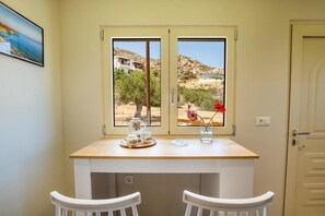 Studio, Patio, Courtyard View | Dining - Sunrise Apartments (Karpathos)