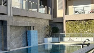 Appartement Penthouse Deluxe, vue sur la mer | Piscine
