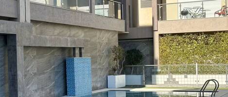 Penthouse Deluxe, vista al mar | Alberca