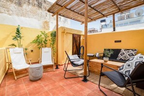 Terrace/patio - Maisonette in center of Chania with roofgarden! (Chania)