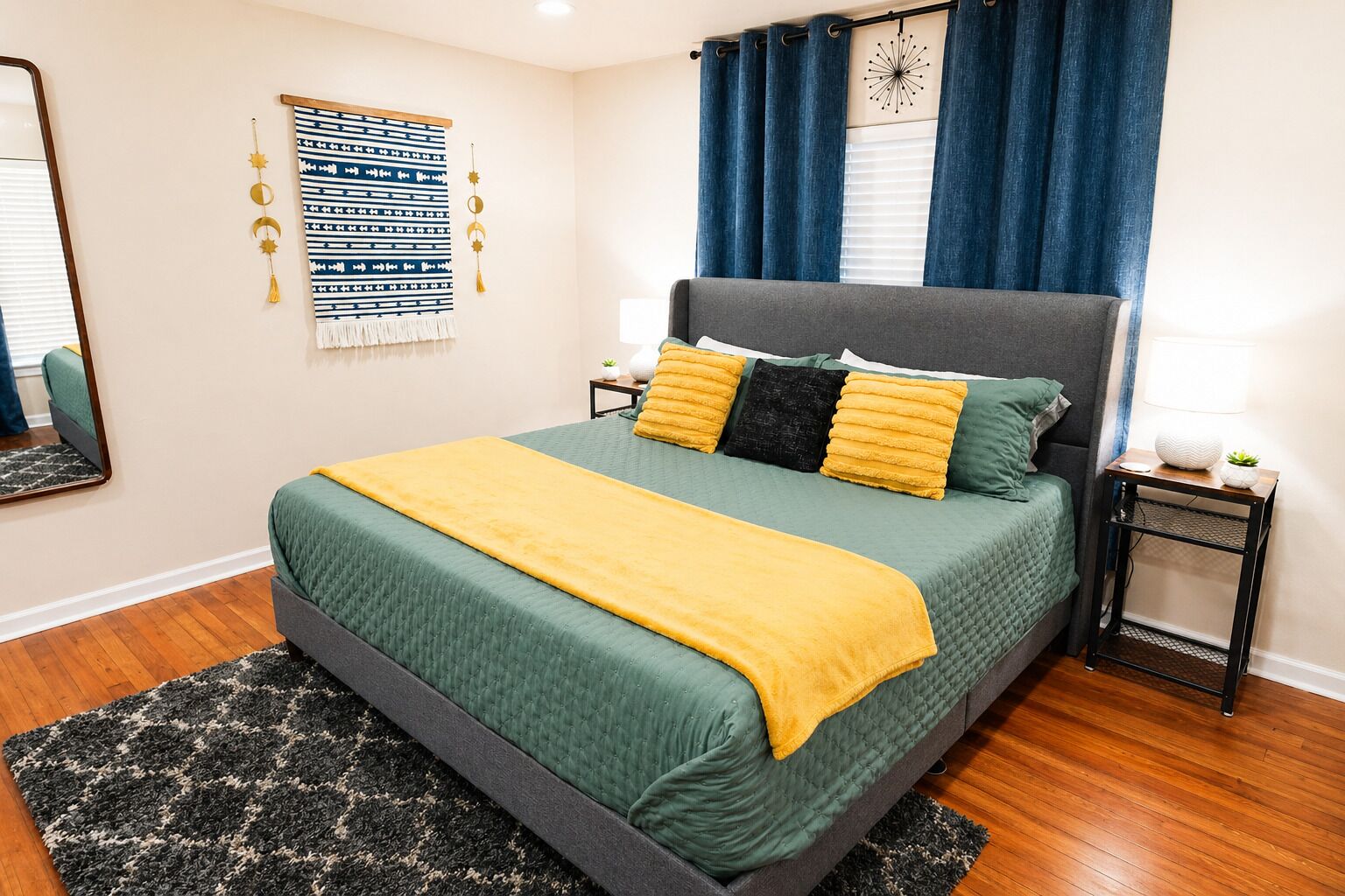 Desk, iron/ironing board, free WiFi, bed sheets