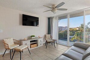 TV - Salt Ponds | Work & Relax in Key West | Poolside Condo • Balcony • Near Beach (Key west)