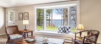 Leonards Cabin on Round Lake | Private Dock, 140ft Shoreline, Close to Town - New Rental
