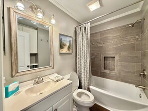 Bathroom - Ocean View - Ocean Villas B235 is brought to you by OSRP (Hilton Head Island)