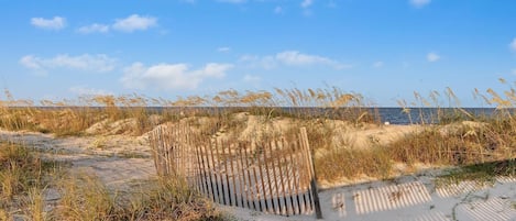 Beach nearby