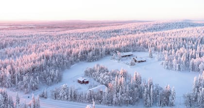 Welcome to a charming house on a real husky farm