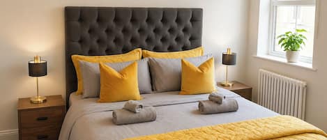 2 bedrooms, iron/ironing board, WiFi (free), bed sheets