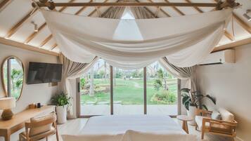 Deluxe Room, 1 King Bed, Garden View, Beachside | View from room